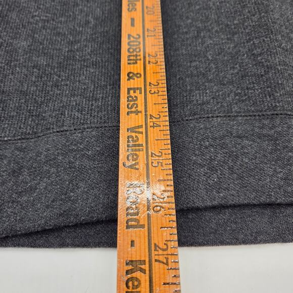 Banana Republic 1/4 Zip Up Pullover Sweater Grey Men's Medium - Picture 8 of 9